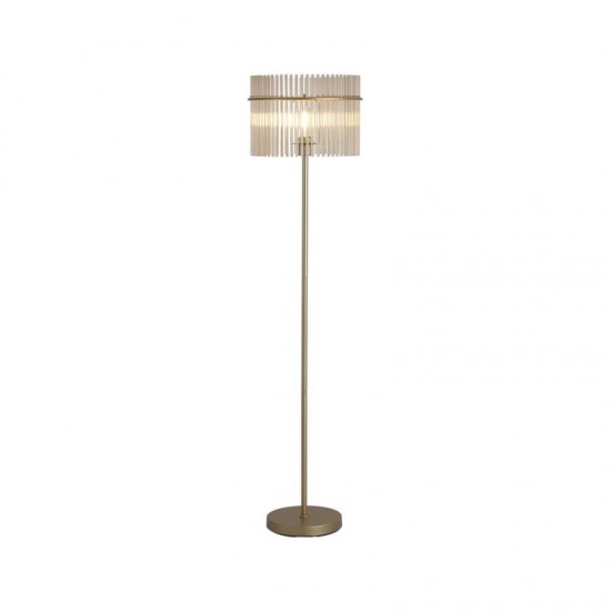 78934-006 Gold Floor Lamp with Champagne Rods