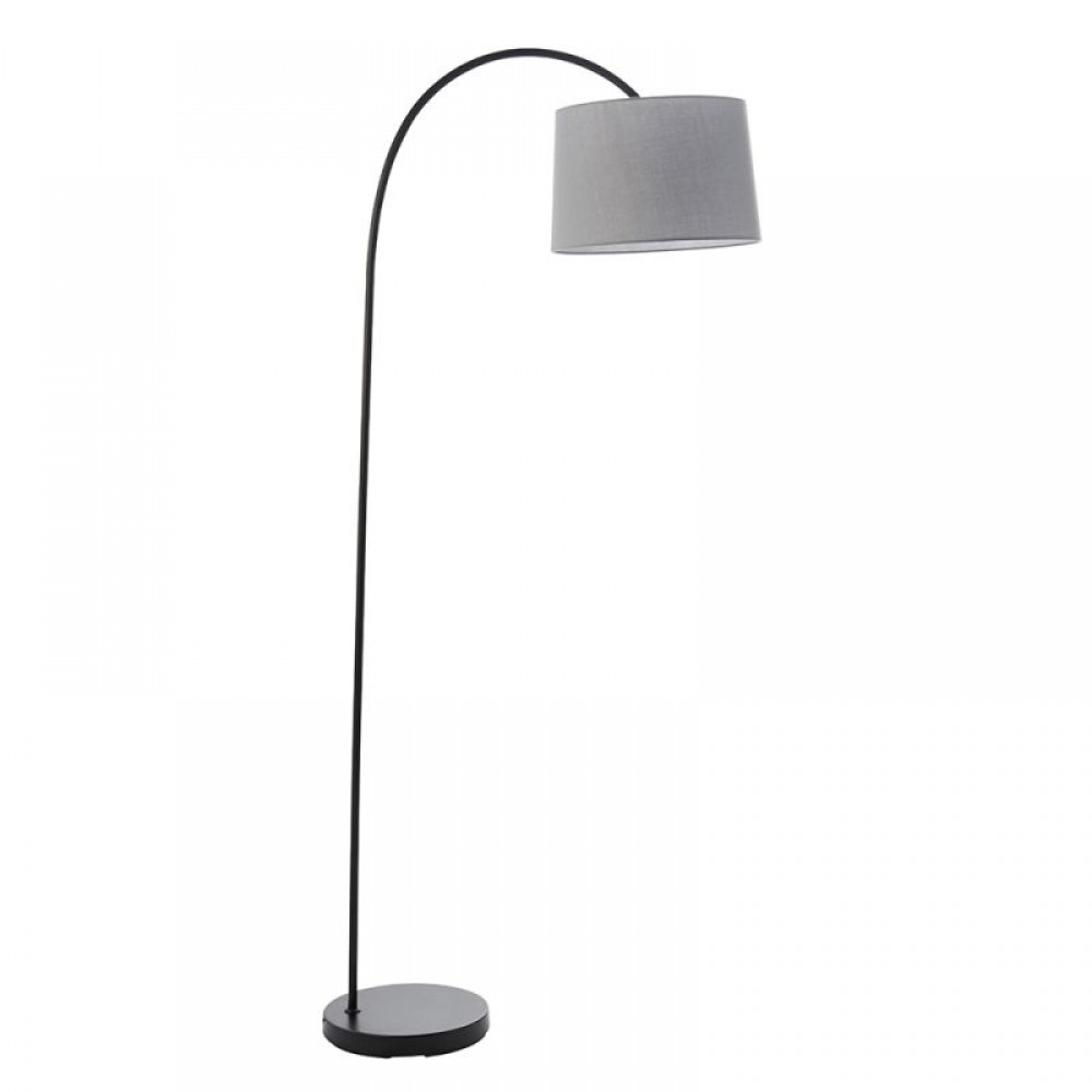 Black and online grey floor lamp