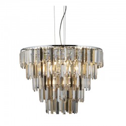 59533-006 Chrome 9 Light Chandelier with Crystal 59533-006 Chrome 9 Light Chandelier with Crystal