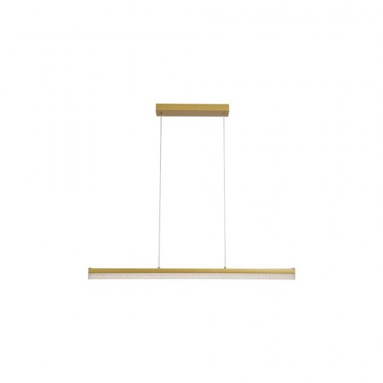 79198-006 Gold LED Linear Profile with Clear Acrylic