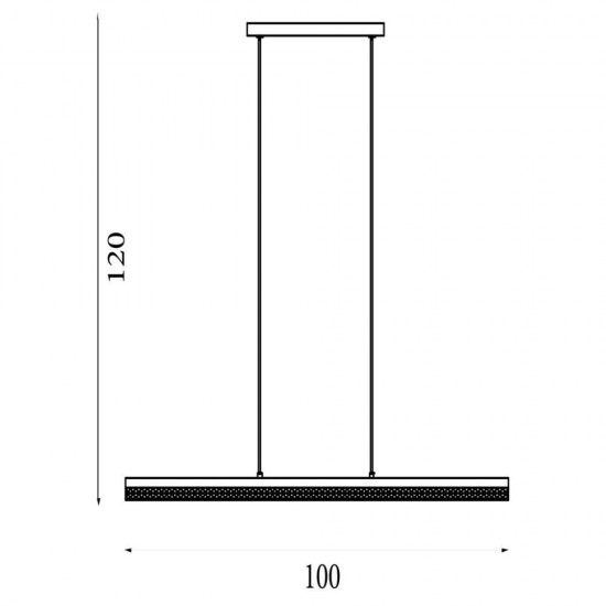 79198-006 Gold LED Linear Profile with Clear Acrylic