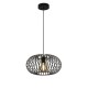 61913-006 Black Pendant Convertible to Semi-Flush