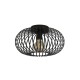 61913-006 Black Pendant Convertible to Semi-Flush