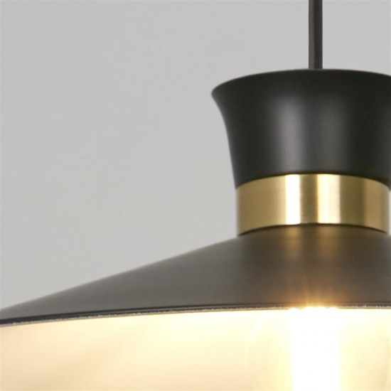 79199-006 Black & Gold Pendant