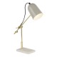 20875-006 Grey & Gold Desk Lamp with Marble Base