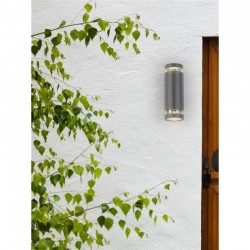 75500-006 Grey Up & Down Wall Lamp