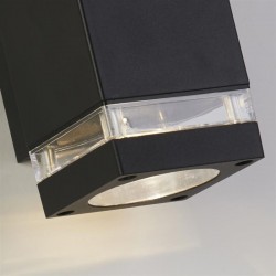 75499-006 Black Up & Down Wall Lamp