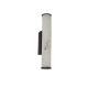 79204-006 Matt Black LED Wall Lamp with Marble Resin Diffuser