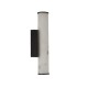79204-006 Matt Black LED Wall Lamp with Marble Resin Diffuser