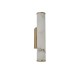 79205-006 Matt Gold LED Wall Lamp with Marble Resin Diffuser