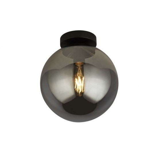 61821-006 Black Flush with Smoked Mirrored Glass