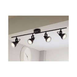 61828-006 Matt Black 4 Spotlights