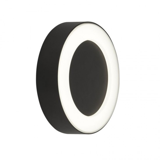 61855-006 LED Black & Frosted Wall Lamp 4000K 61855-006 LED Black & Frosted Wall Lamp 4000K