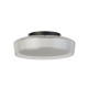 64621-006 Bathroom Black Flush with Clear & White Diffuser