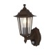 64634-006 Outdoor Rust Brown PIR Wall Lamp with Clear Glass
