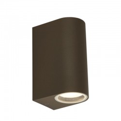64653-006 Outdoor Rustic Brown Up & Down Wall Lamp
