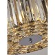 64657-006 Chrome 3 Light Pendant with Crystal