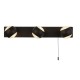64661-006 Matt Black Up & Down 3 Light Wall Lamp 64661-006 Matt Black Up & Down 3 Light Wall Lamp