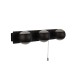 64661-006 Matt Black Up & Down 3 Light Wall Lamp 64661-006 Matt Black Up & Down 3 Light Wall Lamp