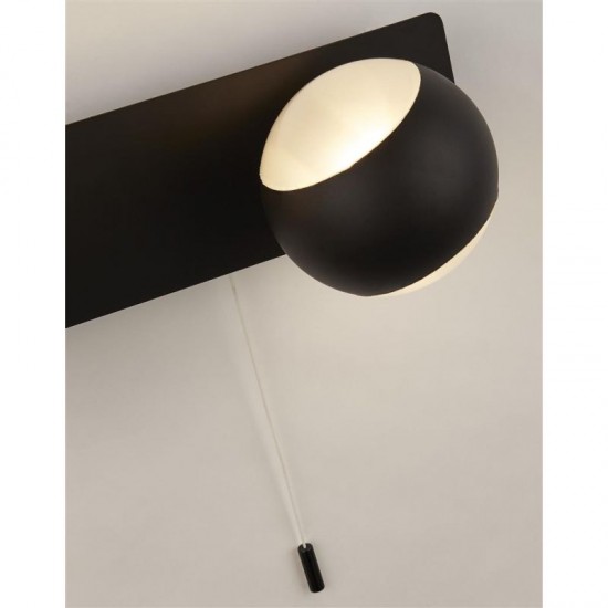 64661-006 Matt Black Up & Down 3 Light Wall Lamp 64661-006 Matt Black Up & Down 3 Light Wall Lamp