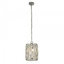 59591-006 Chrome Pendant with Clear Crystal 59591-006 Chrome Pendant with Clear Crystal