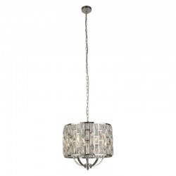 59595-006 Chrome 5 Light Pendant with Clear Crystal 59595-006 Chrome 5 Light Pendant with Clear Crystal