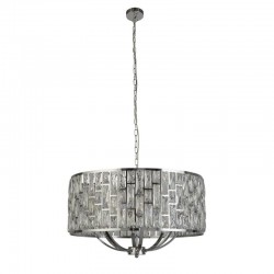 59596-006 Chrome 8 Light Pendant with Clear Crystal 59596-006 Chrome 8 Light Pendant with Clear Crystal