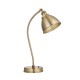 66197-001 Antique Brass Table Lamp