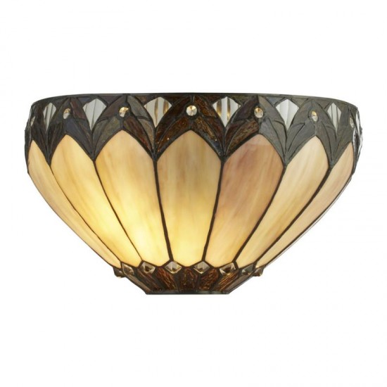 55146-006 Tiffany Glass Wall Lamp