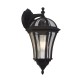 67229-006 Outdoor Black Downlighter Wall Lamp