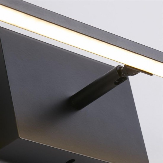 75471-006 Black LED Wall Lamp IP44