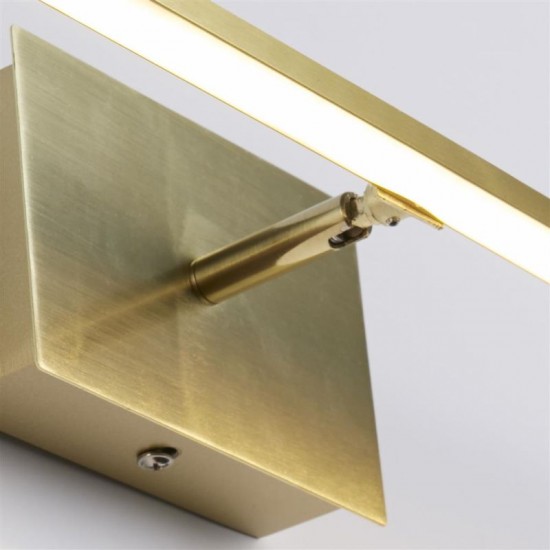 75470-006 Satin Brass LED Wall Lamp IP44