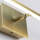 75470-006 Satin Brass LED Wall Lamp IP44