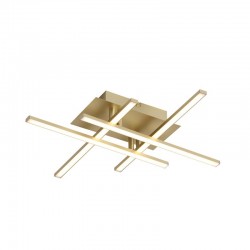 59631-006 Satin Gold LED Flush 19.3W 59631-006 Satin Gold LED Flush 19.3W