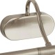 59633-006 Satin Silver Picture Lamp