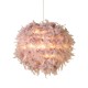78929-006 - Shade Only - Pink Feather Shade for Pendant