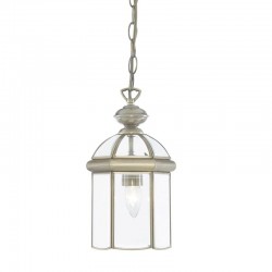 9295-006 Antique Brass 1 Light Lantern Pendant
