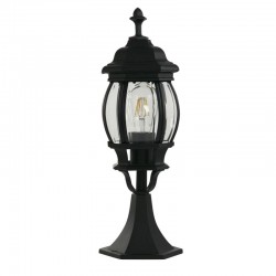 72079-006 Outdoor Black Lantern Post with Clear Glass 72079-006 Outdoor Black Lantern Post with Clear Glass