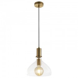 71944-006 Brass Pendant with Clear Glass 71944-006 Brass Pendant with Clear Glass