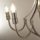 72153-006 Satin Silver 5 Light Centre Fitting 72153-006 Satin Silver 5 Light Centre Fitting