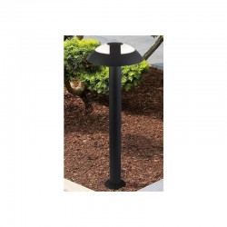 61952-006 Dark Grey & White LED Post 4000K