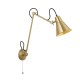 72086-006 Brass Swing Wall Lamp