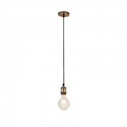 61956-006 - Free LED Big Globe Bulb Included |Antique Brass Suspension E27 - 300 cm