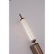 79248-006 Latte LED Wall Lamp with Clear Bubble Glass