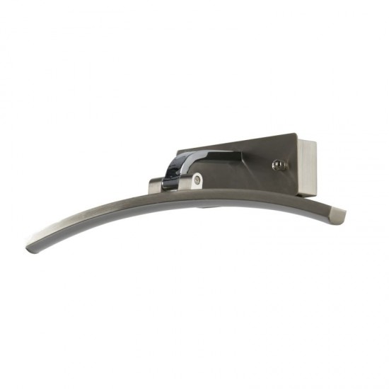 72094-006 Satin Silver & Chrome LED Picture Light