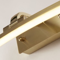 72095-006 Satin Brass & Polished Brass LED Picture Light