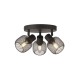 72105-006 Black 3 Round Spotlights