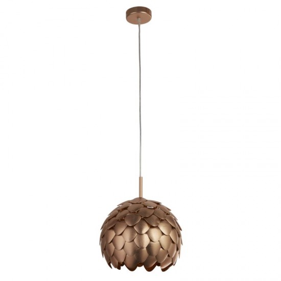 9650-006 Metallic Copper 1 Light Hanging Pendant 9650-006 Metallic Copper 1 Light Hanging Pendant