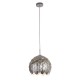 9641-006 Silver Metal 1 Light Hanging Pendant 9641-006 Silver Metal 1 Light Hanging Pendant