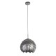 9641-006 Silver Metal 1 Light Hanging Pendant 9641-006 Silver Metal 1 Light Hanging Pendant